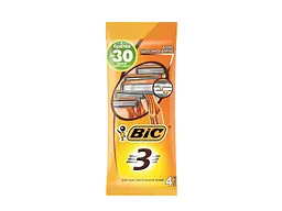 Одноразовий станок BIC 4шт BIC 3 для гоління "Чутлива шкіра"