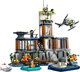 Конструктор LEGO City Поліцейський острів-в'язниця 980 деталі (60419) - мініатюра 2
