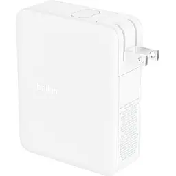 Зарядний пристрій BELKIN 140Вт 3хUSB-С GAN PD PPS, USB-A, білий (WCH014BTWH) - мініатюра 3