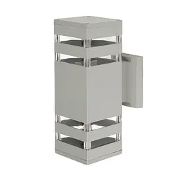Бра настінне Levistella 767L5169-WL-2 GY, 2 Е27, метал, скло, сірий, для вулиці