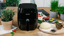 Gorenje Мультипіч Gorenje 1400Вт, чаша-3.5л, сенсорне кер., 9 авто. програм, пластик, чорний - мініатюра 2