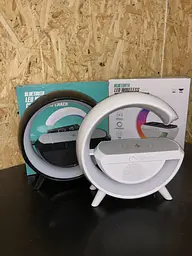 Розумний світильник / Нічник з бездротовою зарядкою для телефону / Bluetooth-колонка - мініатюра 7