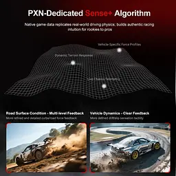 Руль и педали PXN VD6 Bundle for PC - миниатюра 15