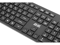 Клавіатура 2E KS260 WL Black (2 E-KS260WB) - мініатюра 5