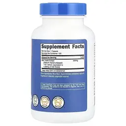 Розторопша Nutricost 1000 мг 120 капсул - мініатюра 3
