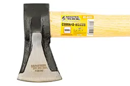 Сокира колун Mastertool 1000 г ручка дерев'яна - мініатюра 3