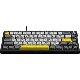 Клавіатура Ajazz AK650 Moon Yellow Switch USB UA Black/Grey/Yellow (AK650-MY-GWY) - мініатюра 4