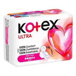 Гігієнічні прокладки Kotex Ultra Dry Super 8 шт. - мініатюра 2