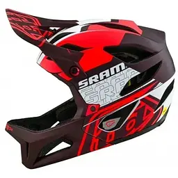 Велошолом Troy Lee Designs Stage Helmet Sram Red XL/XXL (1106-115538005) - мініатюра 2