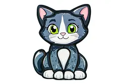 Пазл-складалка Puz-22958 "Котик" PuzzleOk - мініатюра 2