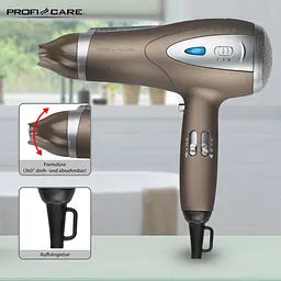 Фен Profi Care PC-HT 3047 Brown - мініатюра 5