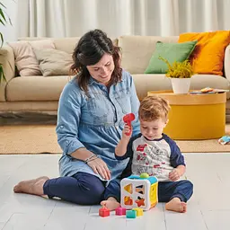Іграшка-сортер 2 в 1 Chicco Куб (09686.20) - мініатюра 2