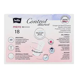 Прокладки урологічні Bella Control Discreet Micro 18 шт. - мініатюра 5