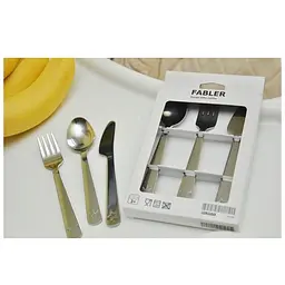 Набір столових приладів FABLER 601.375.71 3 шт - мініатюра 6