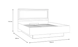 Кровать 1,6 Penkridge PQRL4162 с подъемным механизмом - миниатюра 5