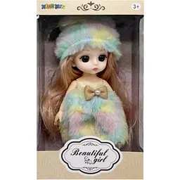 Дитяча іграшкова лялька Bambi 1361-9 шарнірна, розмір 15 см