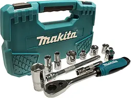 Набір головок торцевих з тріскачкою (23 предмети) Makita B-65573 - мініатюра 4