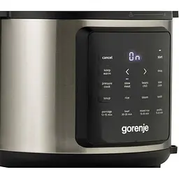 Мультиварки Gorenje GMC6SBK (MY-CS6038WPB) - мініатюра 3