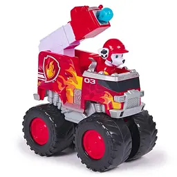 Ігровий набір Paw Patrol Великий рятувальний автомобіль-трансформер з водієм Маршал (SM17776/6069306) - мініатюра 4