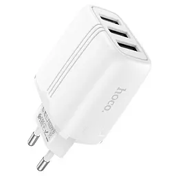 Зрядний пристрій 3 виходи USB-A Hoco N15 Amazing - мініатюра 2