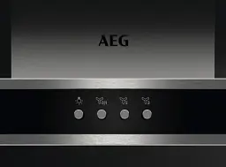 Настінна витяжка AEG DBB 3651 M, нержавіюча сталь, LED-освітлення, 3 швидкості, жировий фільтр, 96 кВт·год/рік - мініатюра 6