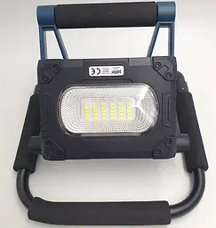 LED Прожектор 30W трансформер акумуляторний світлодіодний із сонячною батареєю та функцією Power Bank ліхтар Panther PT-874 - мініатюра 9