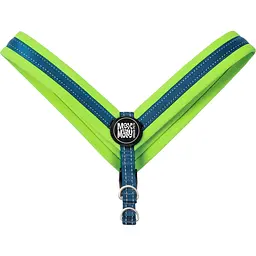 Шлея для собак Max & Molly Q-Fit Harness Matrix Lime Green S 46-50 см - мініатюра 2