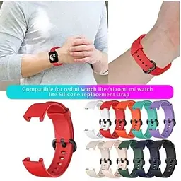 Силіконовий ремінець BeCover для Xiaomi Mi Watch Lite / Redmi Watch 2 / Redmi Watch 2 Lite Red (706393) - мініатюра 4