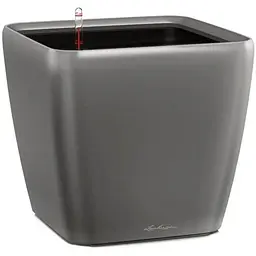 Вазон Lechuza Quadro Premium LS 28 антрацит (16143)