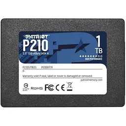 Накопичувач SSD 2.5" 1TB Patriot (P210S1TB25)