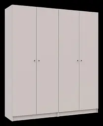 Шафа для одягу Doros Промо Кашемір 2+2 ДСП 180х48х204 (80737672) - мініатюра 3