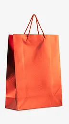 Пакет Новорічний подарунковий 755L Червоний shop (2000999333552)