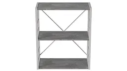 Етажерка 3/60 Ferrum-decor Серії Коннект 75x60x28 білий ДСП Бетон 16мм (FRD-104262) - мініатюра 6