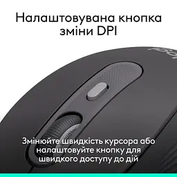 Мишка Logitech Signature M520 for Business USB-C Graphite (910-007511) - мініатюра 8
