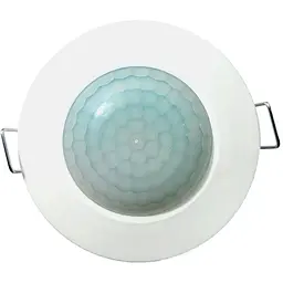 Датчик руху Євросвітло вбудований SB-01 360° білий (40945) - мініатюра 2