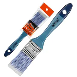 Пензель флейцевий Polax 1,5″, тип «Acrylic», професійний, штучний ворс, пластикова ручка (03-008) - мініатюра 2