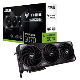 Відеокарта ASUS GeForce RTX5070 12Gb TUF OC GAMING (TUF-RTX5070-O12G-GAMING) - мініатюра 10