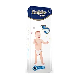 Підгузки Dolphin Junior Plus 15-30 кг 22 шт (8680131203413)