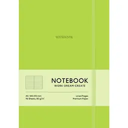 Блокнот "Notebook" у лінію (зелений)