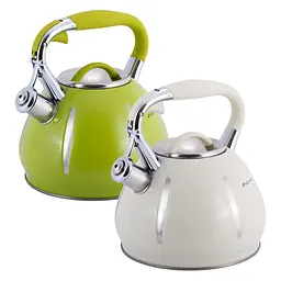 Чайник зі свистком Kamille KM-0691BG 3 л бежевий - мініатюра 10