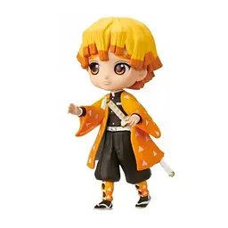 Фігурка Bandai Q Posket petit vol.6 Зеніцу Клинок, що розсікає демонів Zenitsu Demon Slayer 7 см B QP DS AZ - мініатюра 2