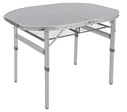 Стіл Bo-Camp Premium Oval 100x70 см Grey (1404424) (DAS303284)