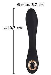 Вібратор для точки G Cleopatra G-Spot 19.7 см чорний - мініатюра 9