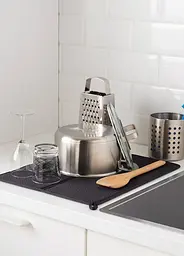 Килимок для сушіння посуду IKEA темно-сірий, 44×36 см - мініатюра 5