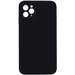 Чохол Silk Square Full Camera Protective (AA) NO LOGO для Apple iPhone 11 Pro (5.8") Чорний / Black