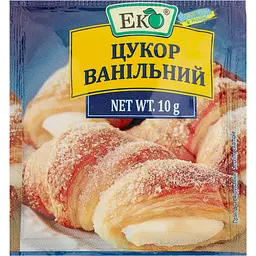 Цукор Еко ванільний 10 г (1928)
