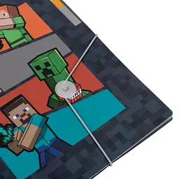 Папка Yes Minecraft, A4, на резинці, з роздільниками (492112) - мініатюра 2
