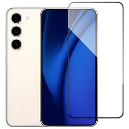 Захисне 2.5D скло Blueo Full Cover HD для Samsung Galaxy S24 Чорний - мініатюра 4