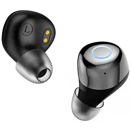 Бездротові навушники Earbuds Pixus Storm TWS, IPX7, BT5.3, 55mAh, 300mAh, 7h, Black UA UCRF - мініатюра 8