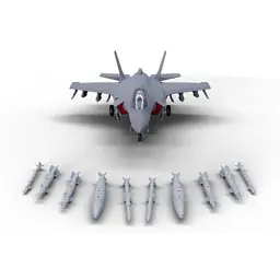 Збірна модель Revell Літак Lockheed Martin F-35A Lightning II, рівень 4, 1:72 (RVL-03799) - мініатюра 3